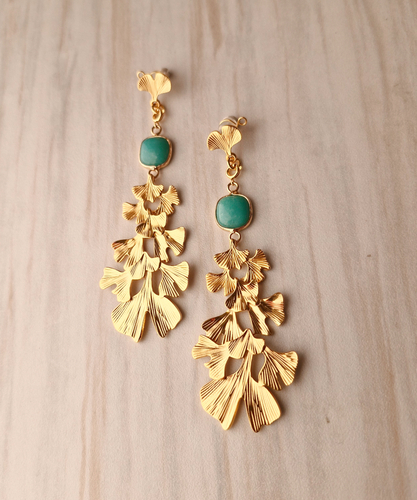 Gingko Leaf Earrings