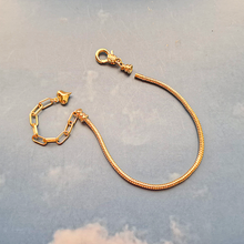 Cable Bracelet Chain Gold Plated Stainless Steel