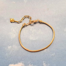 Cable Bracelet Chain Gold Plated Stainless Steel
