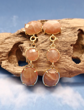 Jenna 3 Layer Stud Earrings