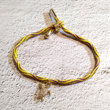 Kelly Jeweled Pawikan Metallic Corded Slider Bracelet