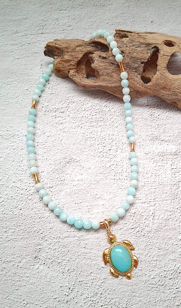 Kitty Necklace with Pawikan Pendant
