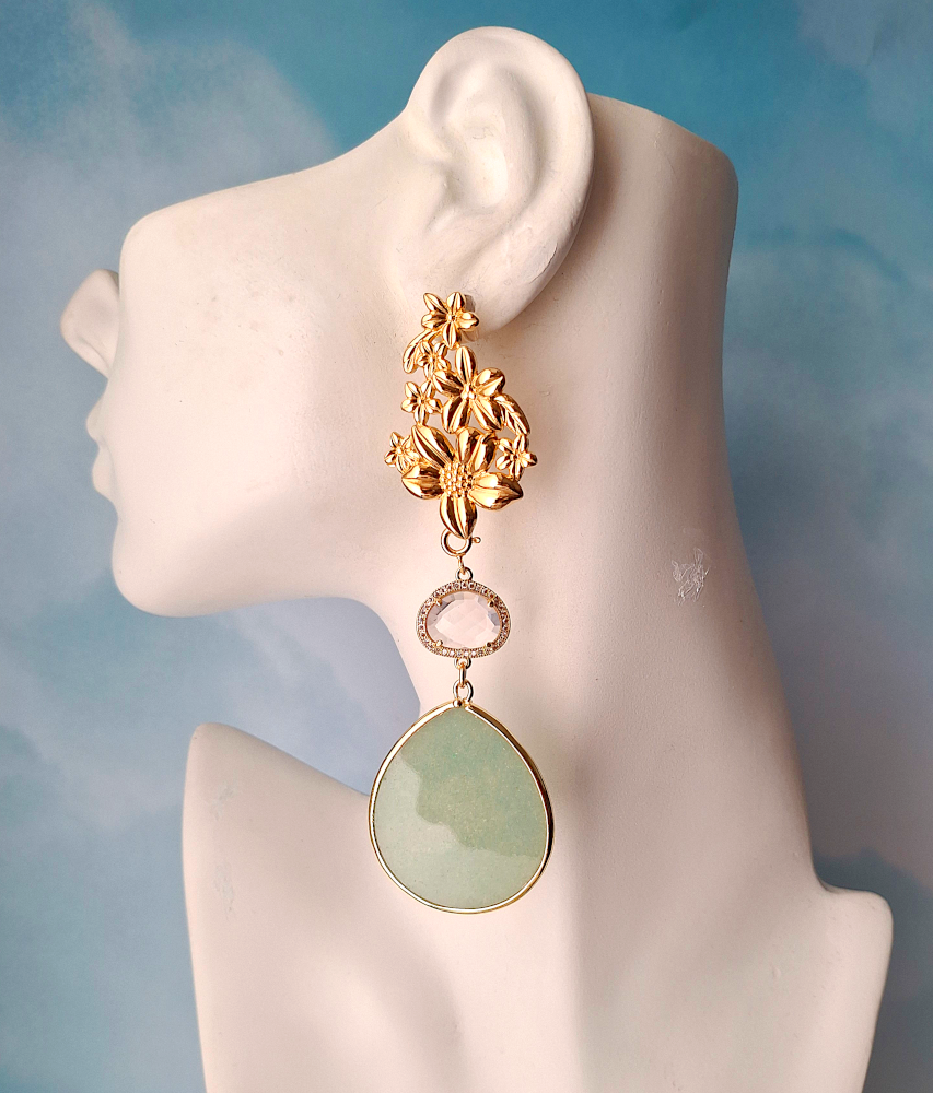 Blush Bouquet version 2 earrings