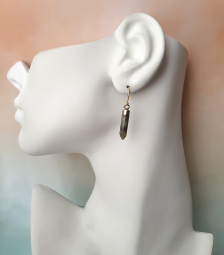 Labradorite Single Drop Hook Earrings