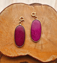 Teardrop Gemstone Detachable Dangles