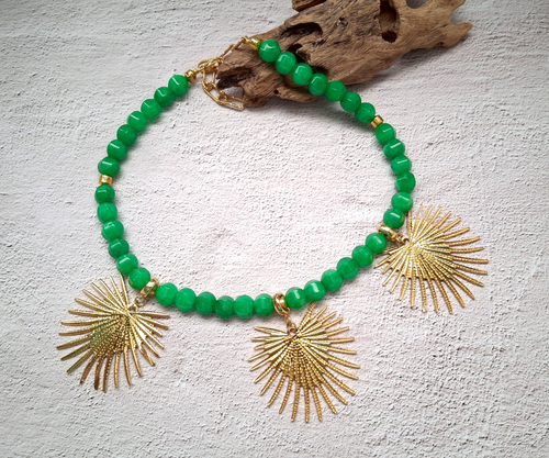 Chelsea Anahaw Collarbone Necklace