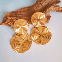 Ripple Stud Earrings – Gold | As Seen at Miss Universe Philippines