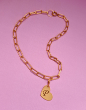 Gold Heart Charm for Engraving