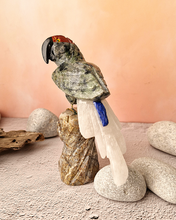 Gemstone Parrot Figurine