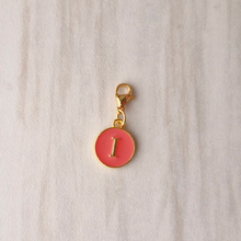 Salmon Letter Charm