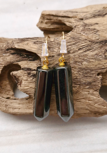 Shine Single Drop Hook Earrings