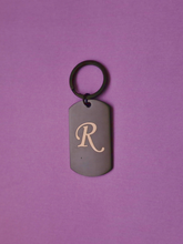 Noir Philippine Map Dogtag Key Chain