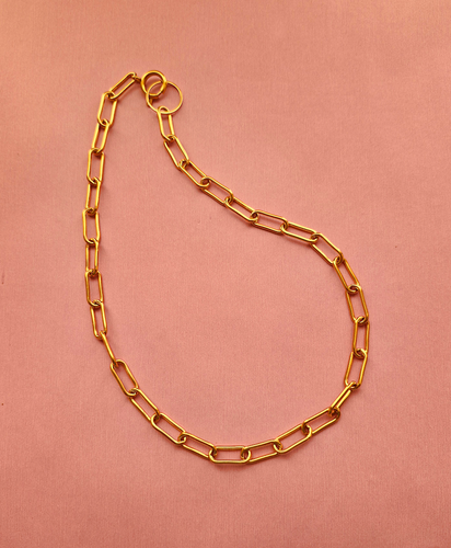 Medium Link Paperclip Chain Necklace