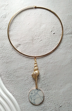 Branch Coral Round Collar Necklace