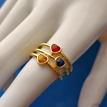 Solitaire Heart Ring