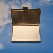 Stingray Leather Stainless Steel Card Case