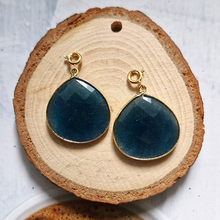 Teardrop Gemstone Detachable Dangles