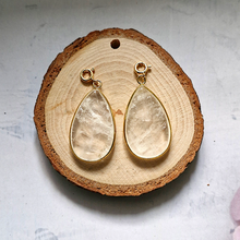 Teardrop Gemstone Detachable Dangles
