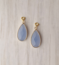 Teardrop Gemstone Detachable Dangles