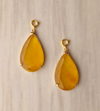 Teardrop Gemstone Detachable Dangles