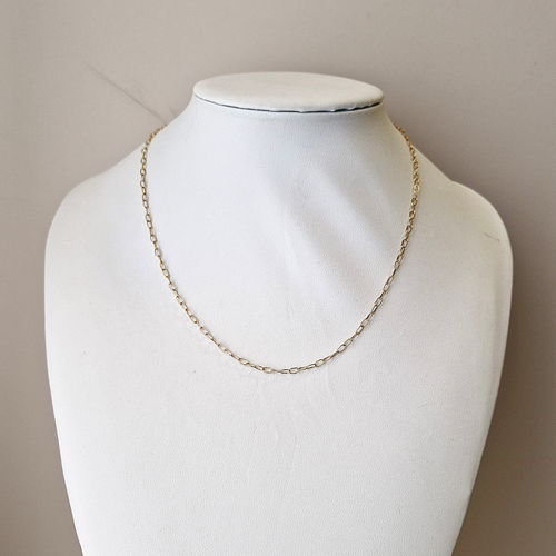 Thin Metal Chain Necklace