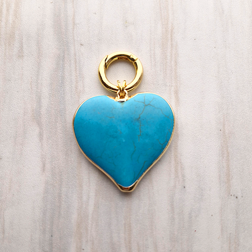 Turquoise Heart Pendant