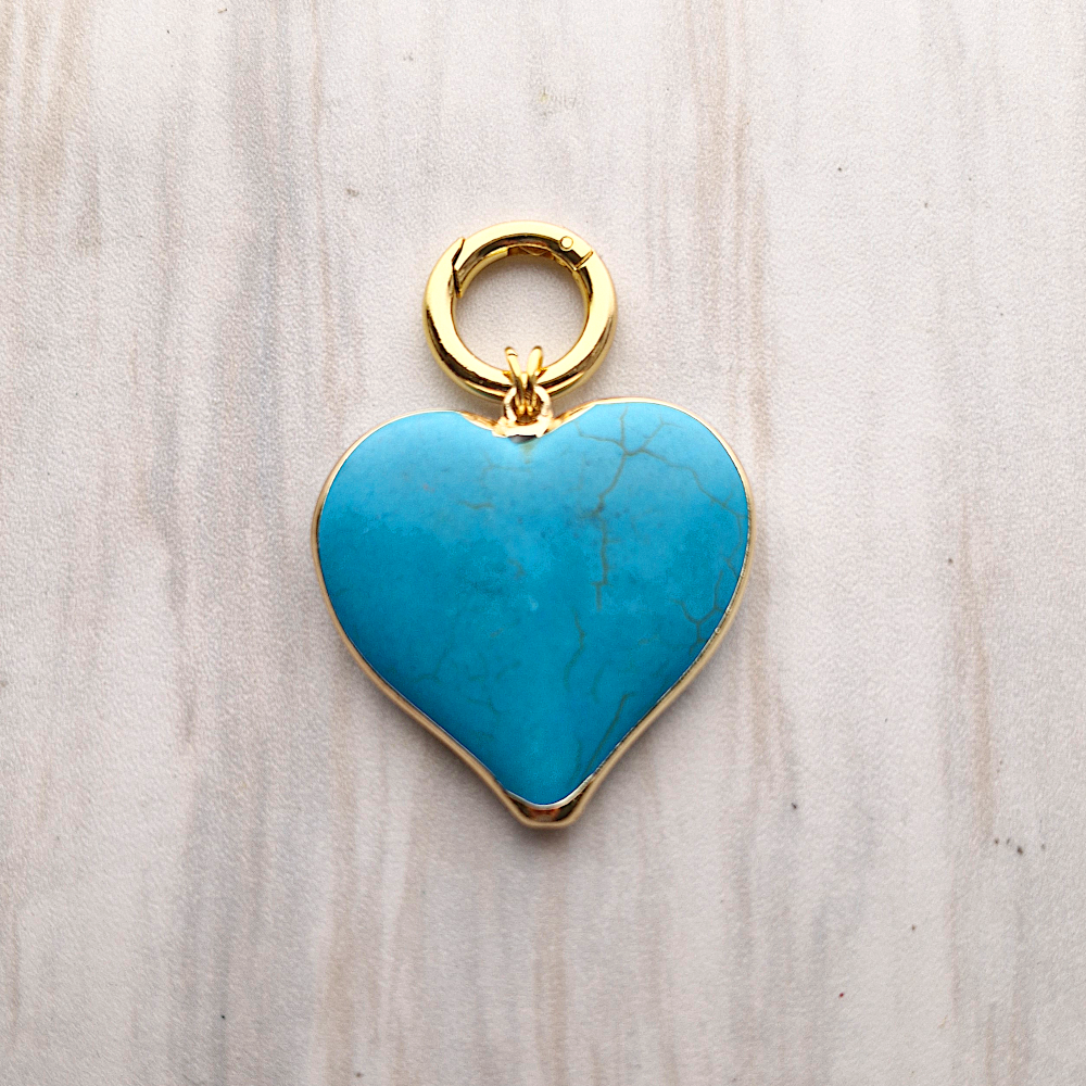 Turquoise Heart Pendant