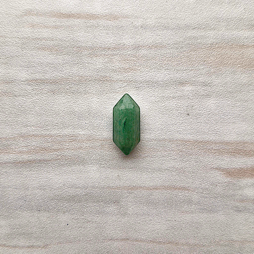 Green Jade Natural Double Terminated Crystal Nugget