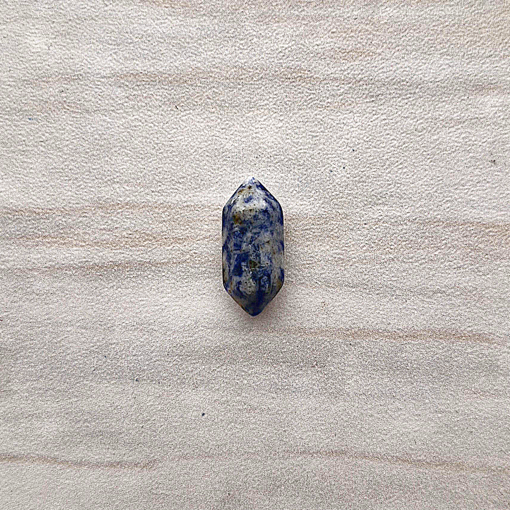 Lapis Lazuli Double Terminated Crystal Nugget