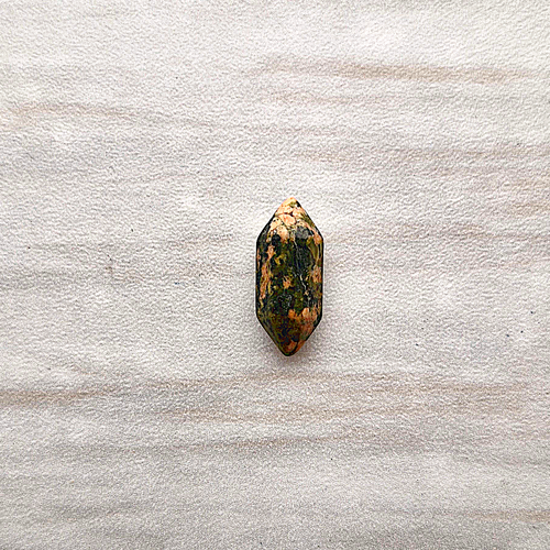 Speckled Jasper Natural Double Terminated Crystal Nugget