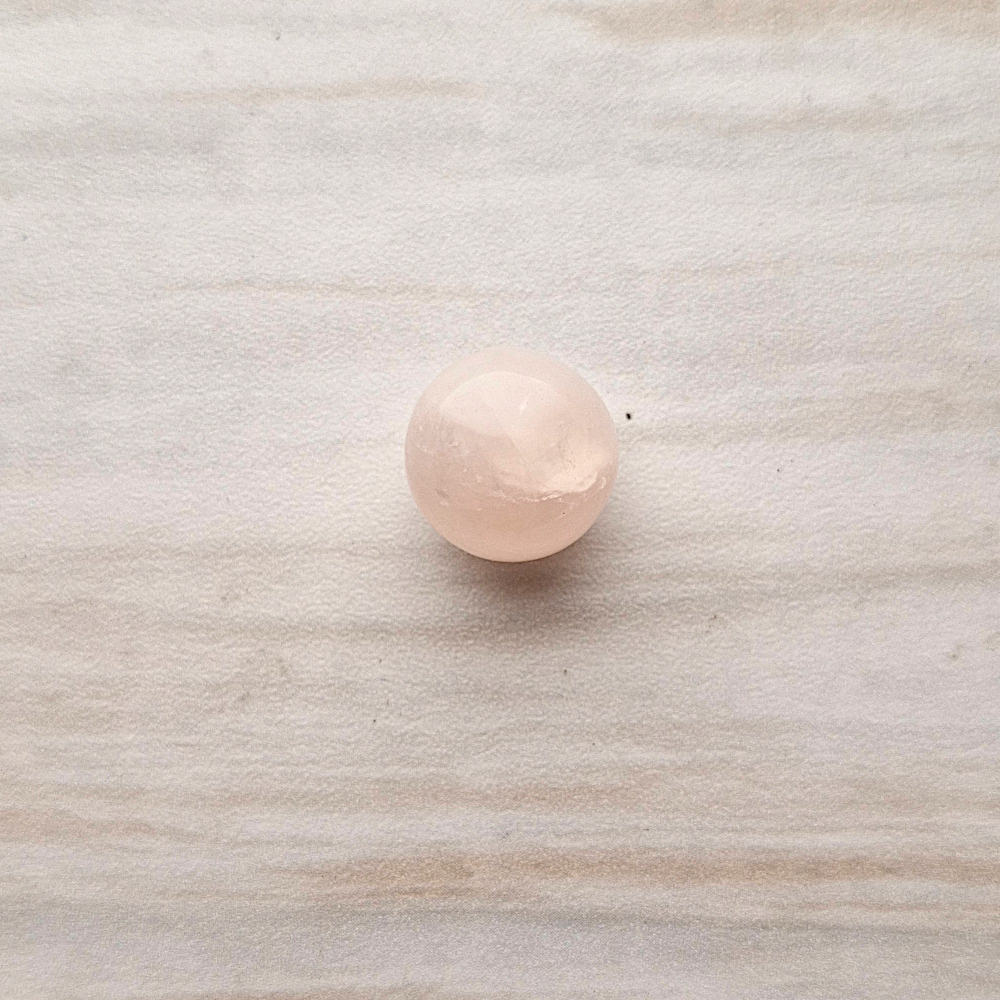 Unset Rose Quartz Ball