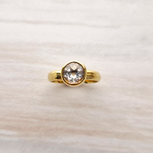 White Topaz Maxi Ring