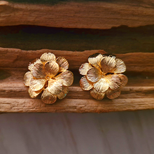 Wild Rose Brass Studs