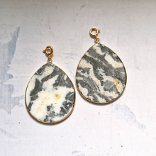 Teardrop Gemstone Detachable Dangles