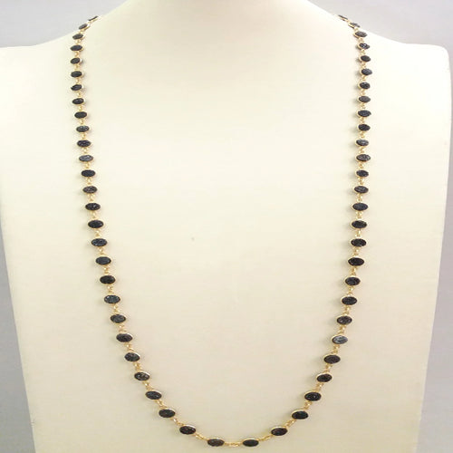 Black Agate Druzy Geode Jeweled Necklace