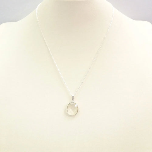 Clear Quartz Single Pendant