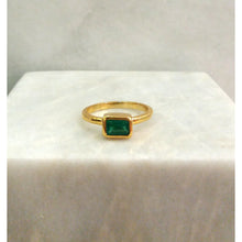 Green Agate Minette Rings