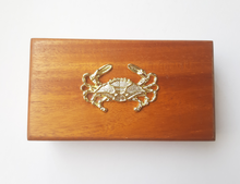 Crab Mahogany Box