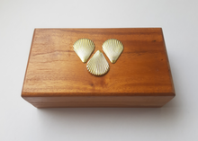 3 Clam Shell Mahogany Box