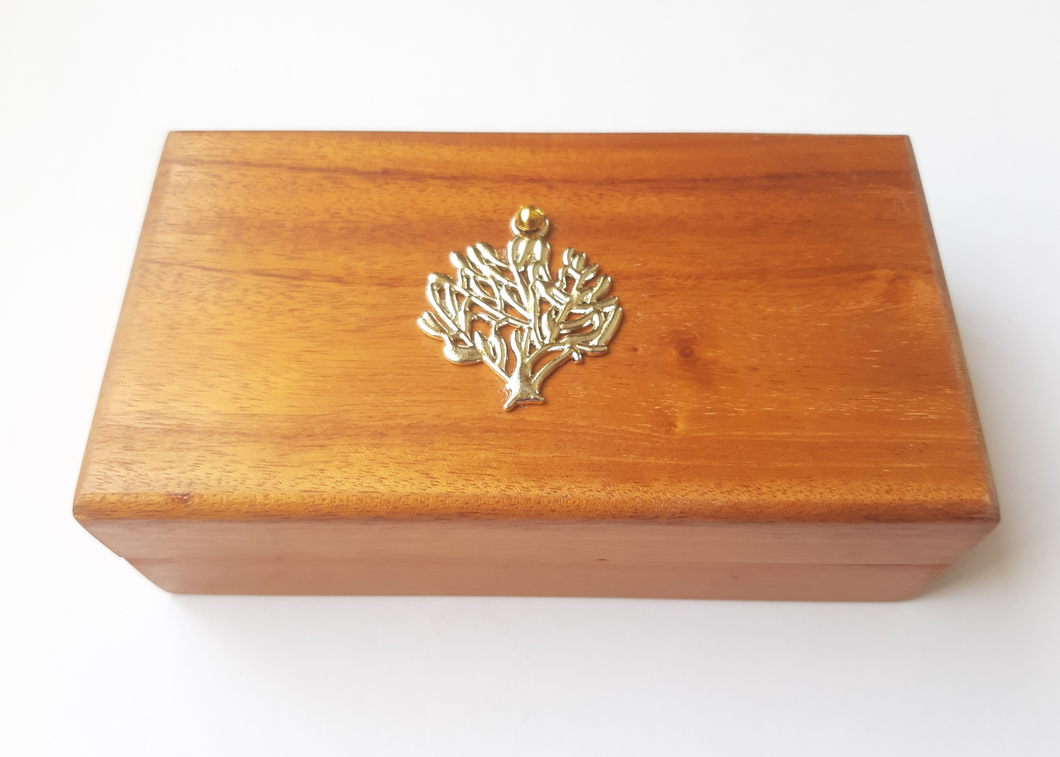 Tree of Life Mahogany Box