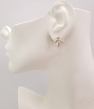 3 Leaf Stud Earrings