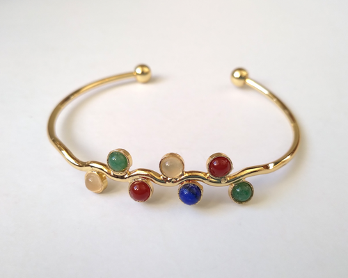 Seven Stone Cuff