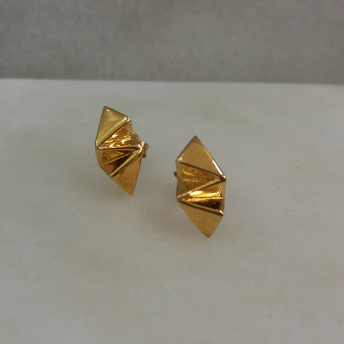 Origami Stud Earrings