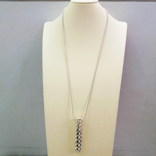 Lambat with Green Agate Stone Necklace