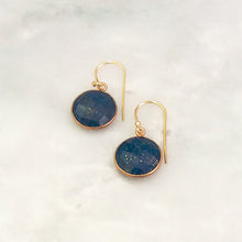 Lapiz Lazuli Single Drop Hook Earrings