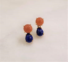 Sunstone & Lapis Lazuli Separates Earrings