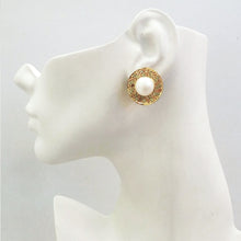 White South Sea Pearl with Pave of Citrines & Peridots Earring Jacket