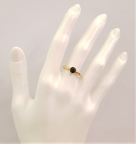 Black Sapphire Minette Ring