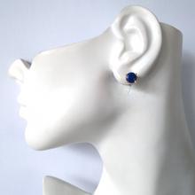 Blue Jade &  White Opal Separates Earrings
