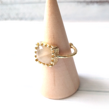 Castle Square Stackable Rings